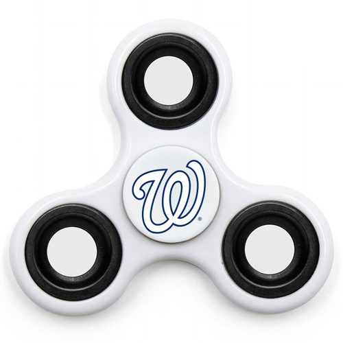 MLB Washington Nationals 3 Way Fidget Spinner I57 - White